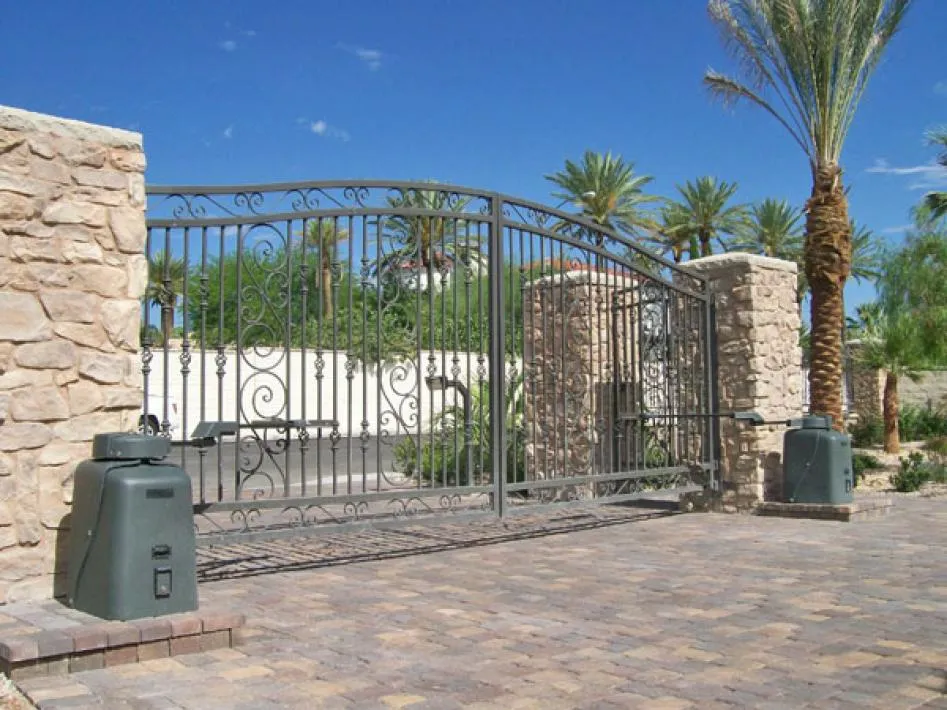 Gate Operator Installation NJ residential driveway gate opener