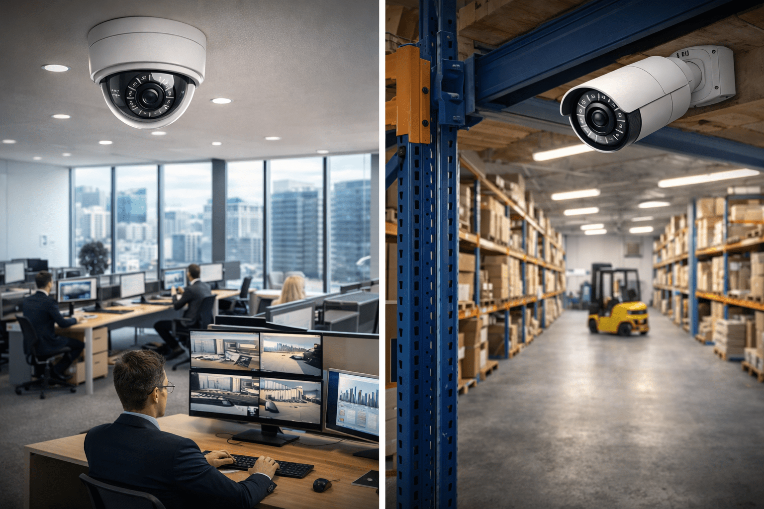 CCTV installation NJ commercial building